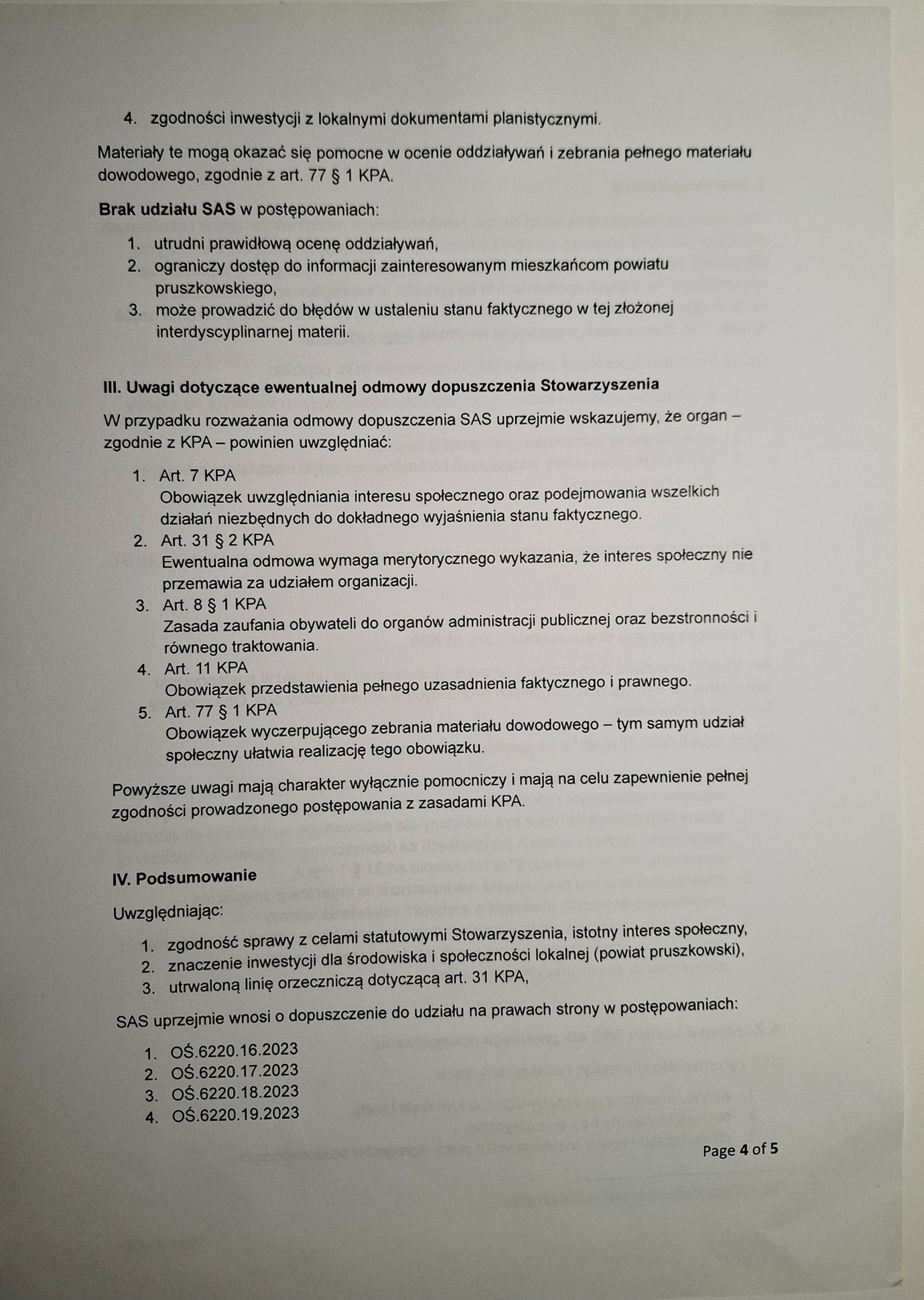 wniosek art kpa4